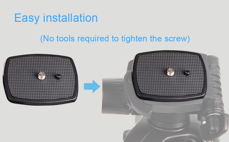 Quick release plate