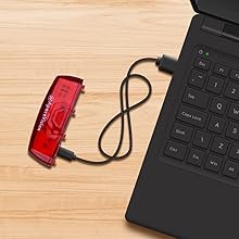 apace vision guard g3x pro100 bike tail light rear bike light usb rechargeable