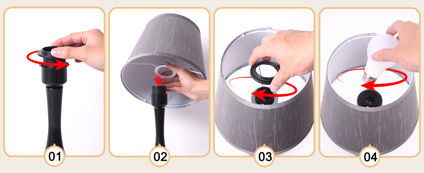 bedroom lamp small plug in touch lamp for nightstand lamps for bedroom for kids