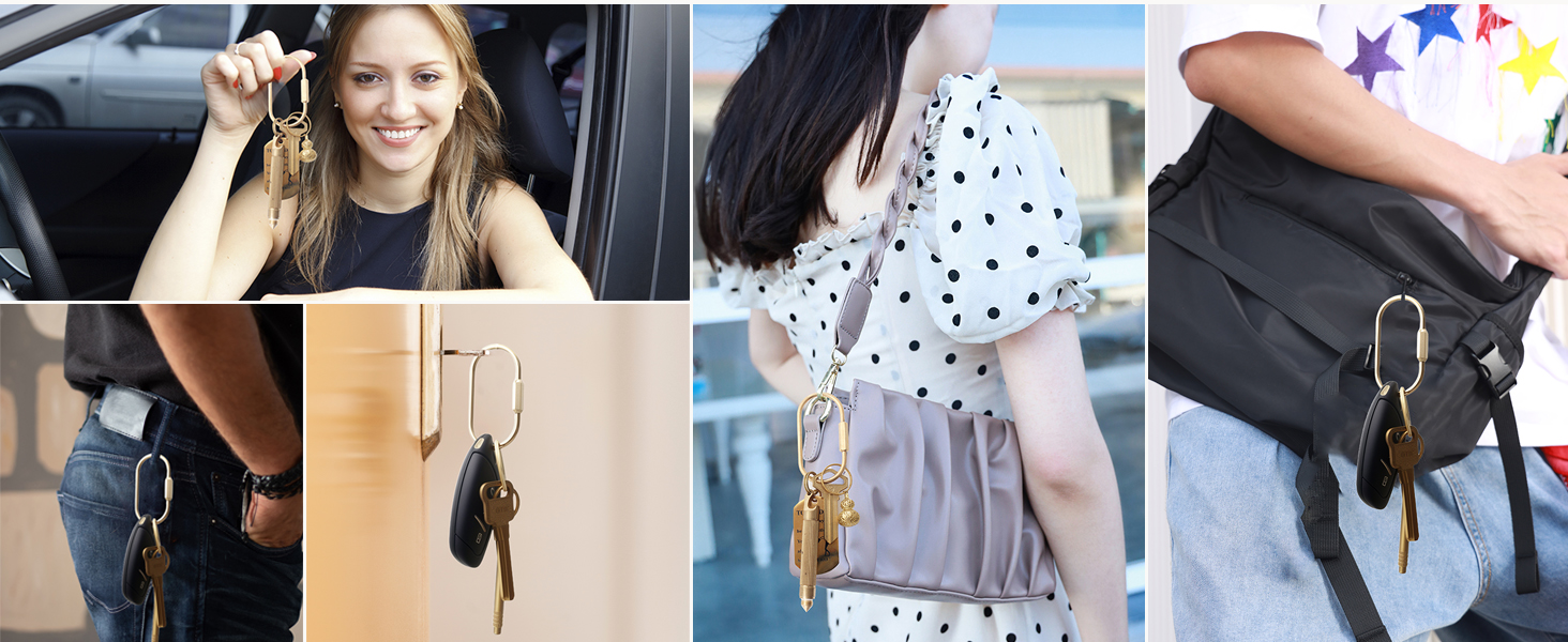 Brass Key Rings