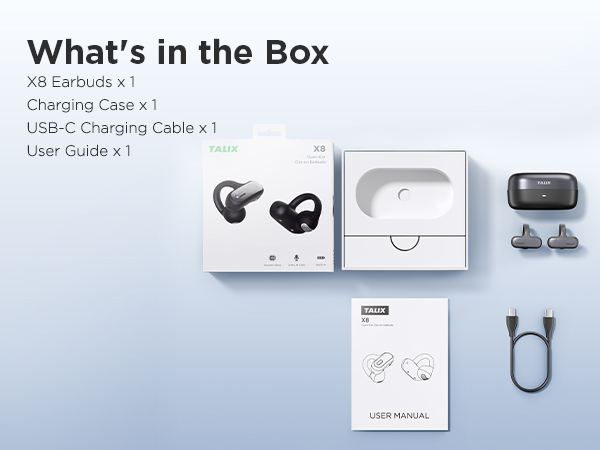clip-on open-ear earbuds