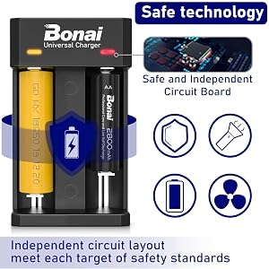 rechargeable lithium batteries charger