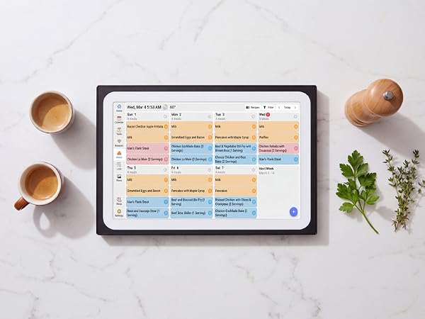 digital calendar for fridge