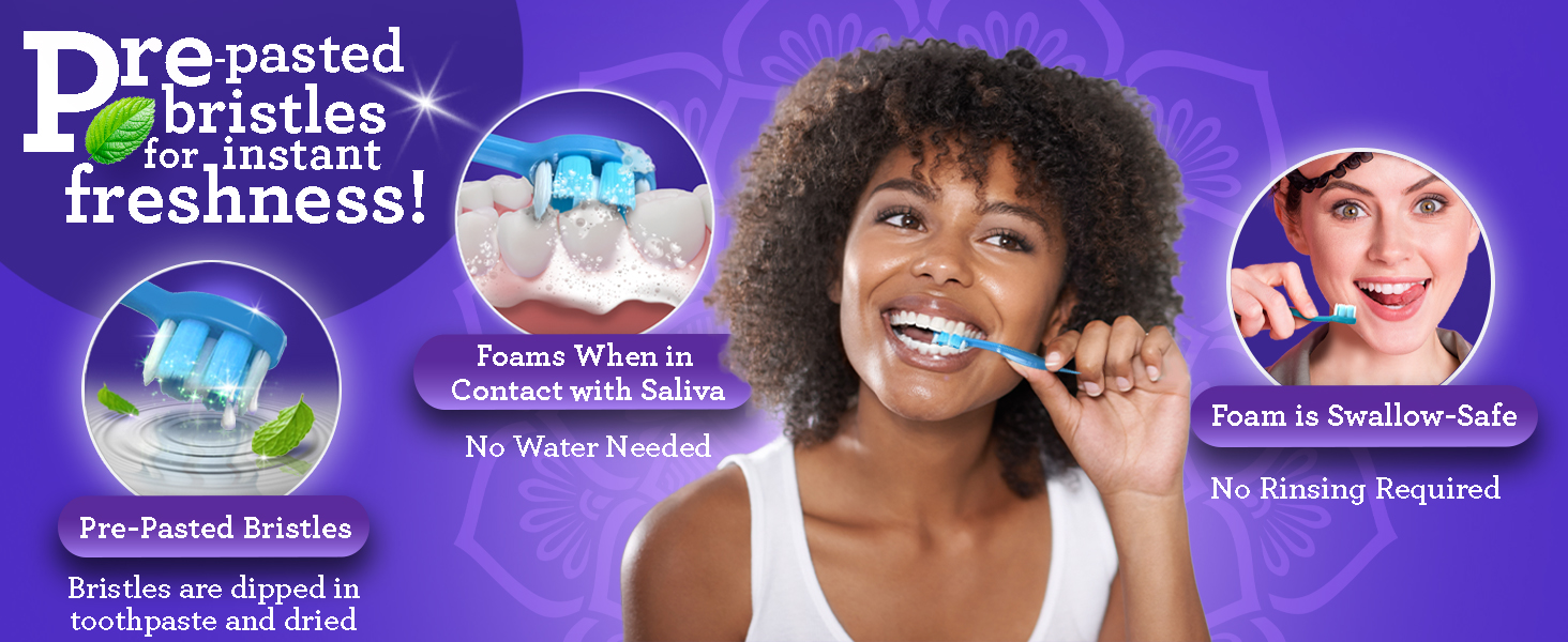 Ready to go toothbrush