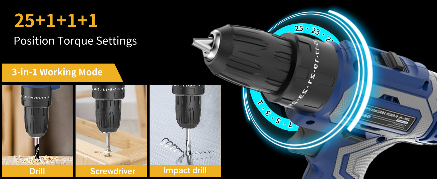 battery operated drill set with charger