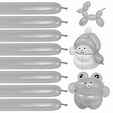 twisting balloons silver