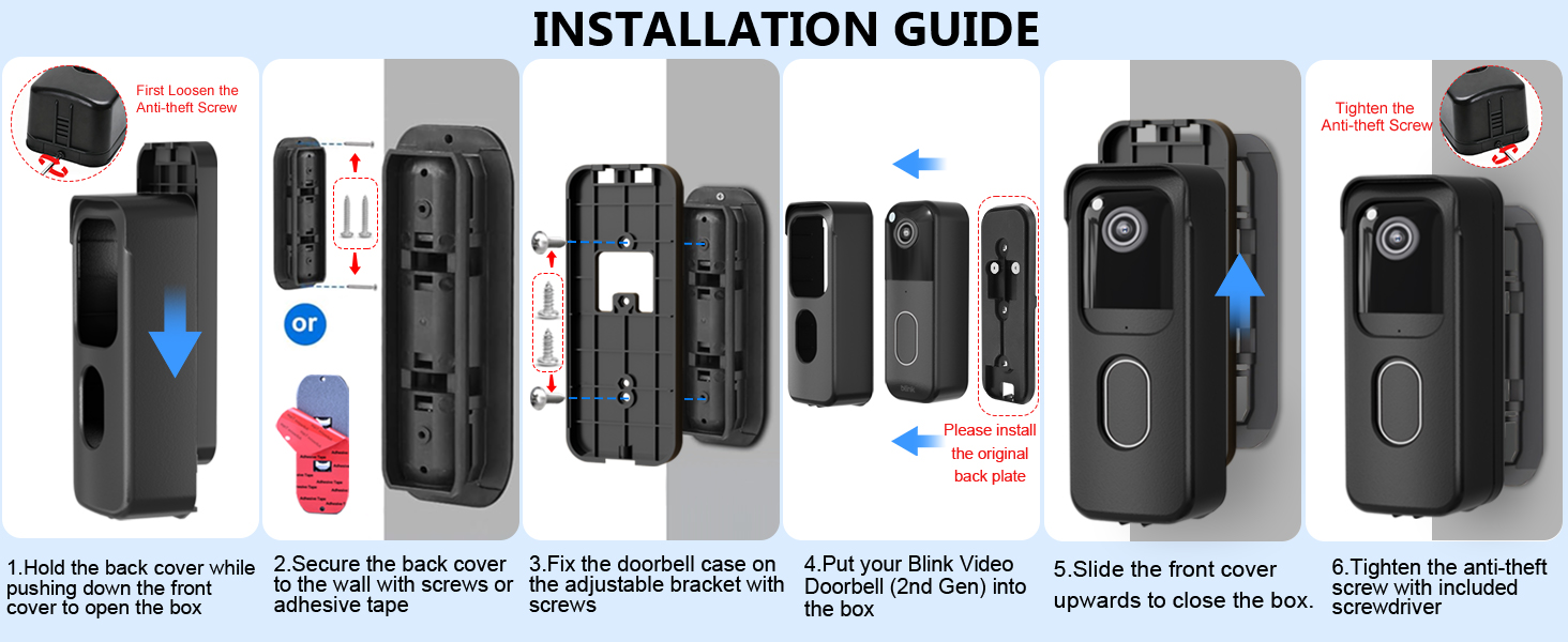 blink doorbell camera