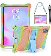 DETUOSI Okaysea 10.1 inch Silicone Tablet Case with Stylus Pen & Shoulder Strap, Moderness 10.1