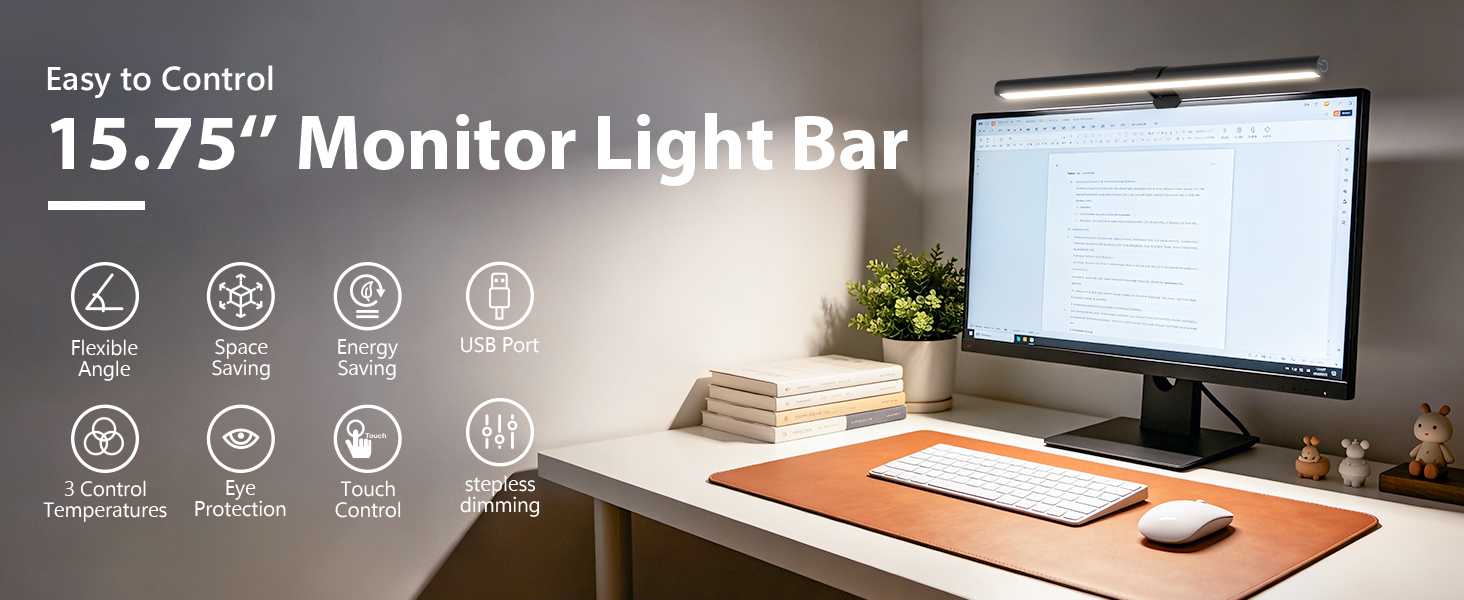 Computer Monitor Lamp