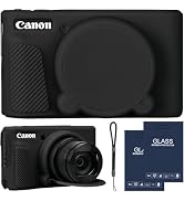 SZHSYJY Camera Case for Canon PowerShot SX740/ SX730 Digital Camera,SX740 HS Case, Soft Silicone ...