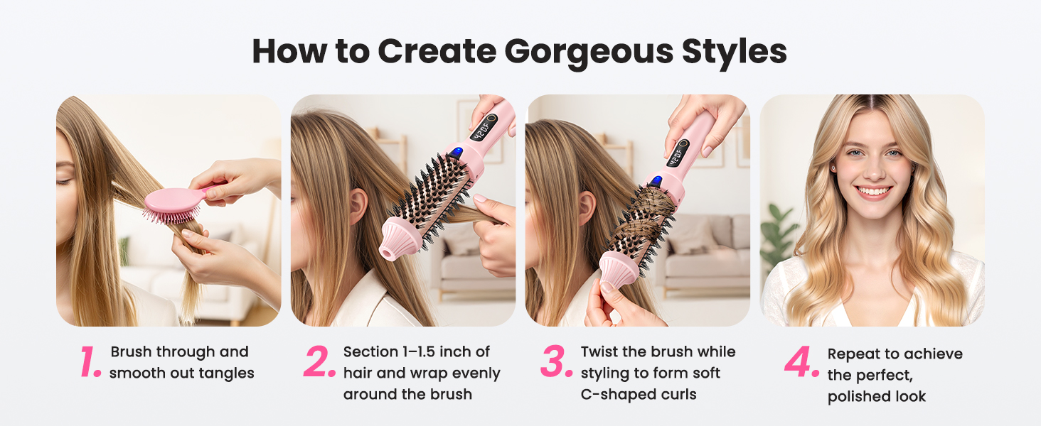 thermal brush