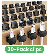 Magnetic Cable Clips