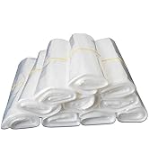 FERENLI 100 Pieces POF Heat Shrink Wrap Bags 0.8mil Thickness Softer Clear Heat Shrink Film Wrap ...