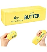 Butter Squishy Toy - Soft & Squeezeable Squishy Fidget Toys, Slow Rising Squishy Toys for Stress ...