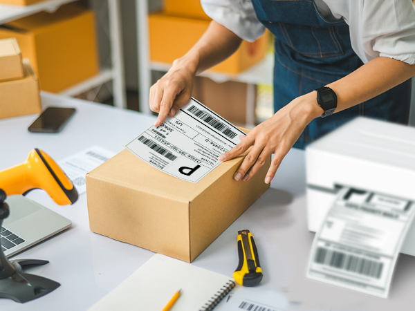 shipping labels