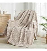 Exclusivo Mezcla Fleece Throw Blanket Extra Large, Super Soft and Warm Blankets for Couch, Sofa a...