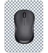 Dapesuom Small Mouse Pad, 6 x 8 Inch Thick Rubber Premium-Textured Non-Slip Portable & Washable M...