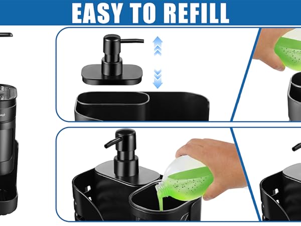 sponge soap dispenser