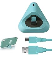 ECHZOVE Charging Dock for Switch Lite, Charging Stand Station for Switch with Type-C Port and USB...