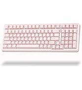 Aula F99 Wireless Silent Mechanical Keyboard, Tri-Mode 2.4GHz/BT5.0/USB-C, Hot Swappable Custom K...