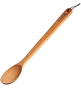 MAGNAWARE Extra Long Wooden Spoon, 18-inch Heavy Duty Stir Paddle for Cooking in Big Pots - Large...