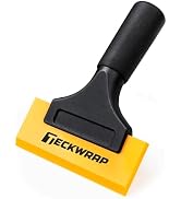TECKWRAP Mini Silicone Squeegee for Window Tint & Vinyl Wrap, 5 Inch | Heavy-duty silicone squeeg...