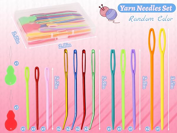plastic needles for yarn