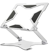 KABCON Laptop Stand,Ergonomic Height Angle Adjustable Notebook Stand,Aluminium Alloy Computer Lap...