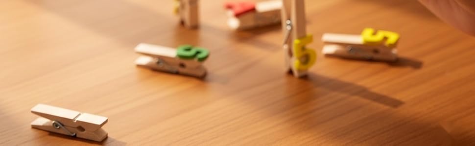 Mini Letter Clothespins