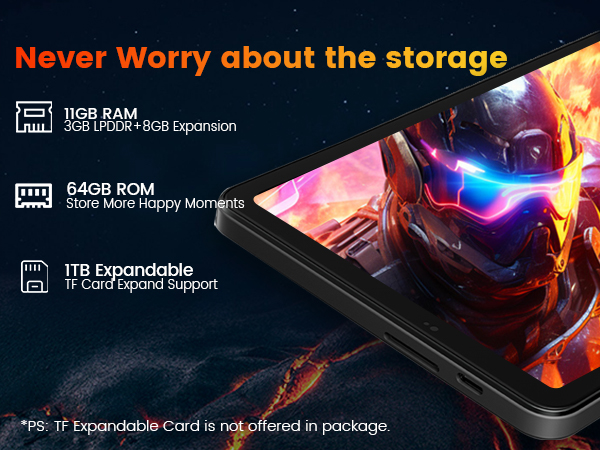 8 inch tablet android 2026 2025 small dual band wifi android 15 64GB 11GB