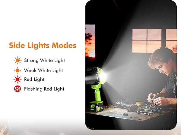 leaf blower cordless with battery and charger