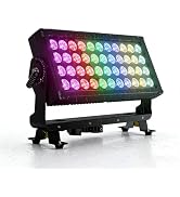 SHEHDS ShockCore Flood Light 44×10W RGBW LED, Waterproof IP65, Wash & Strobe Effect, Pixel Mappin...