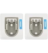Hibbent 2 PCS Wall Mounted Replacement Sticky Pads, Adhesive Replacement for Bathroom Shower Head...