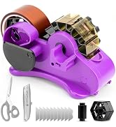 THINKLEARN Heat Tape Dispenser - Sublimation Heat Transfer Tape Dispenser with Scissors and Utili...