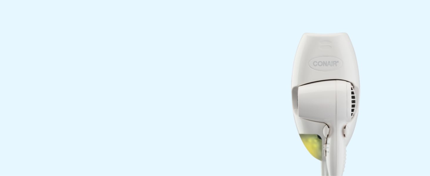 Wall mounted hair dryer