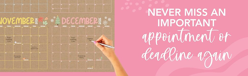 wall planner calendar 2026 huge calendar 2026 for wall wall calendar 2026 monthly dry erase