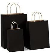 BagDream Kraft Paper Bags 5x3x8& 8x4.25x10& 10x5x13 25 Pcs Each, Gift Bags, Kraft Bags, Paper Sho...