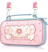 Gurgitat Carrying Case for Nintendo Switch 2 (2025) - Star Cute Kawaii Design with Handle and Str...