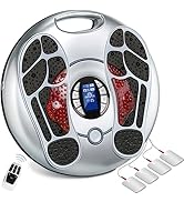 Auxoliev EMS Foot Massager for Neuropathy, FSA HSA Eligible Items, Foot Stimulator for Pain Relie...