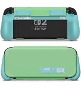 Plenbo FoldeX 2-in-1 Grip Case for Nintendo Switch 2: Detachable Flip Protective Cover & Dockable...