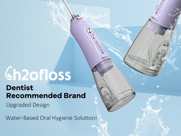 h2ofloss upgrade water dental flosser teeth pick cleaner