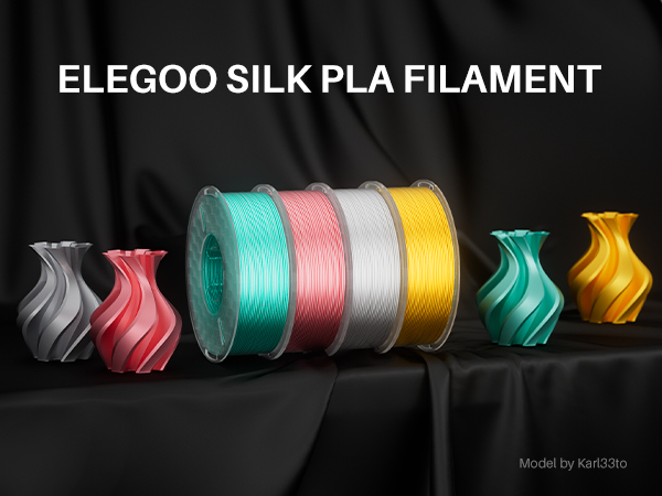 ELEGOO silk pla filament 1.75mm