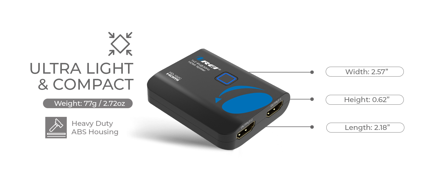 HDMI splitter 1080p