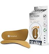 SoleAid Insoles Slender 3/4 Length Neutral Arch Support Orthotic Inserts for Tight Fitting Shoes ...