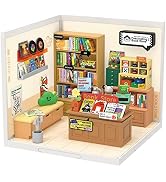 Rolife DIY Building Kits House Building Set Toy for Kids Plastic House Playset with LED for Mini ...