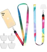 Doormoon Phone Lanyard, Universal Adjustable Neck Straps for Phone Case Keys ID Badges Compatible...
