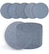 5 Inch Premium Ceramic Mesh Sanding Discs 50 PCS, 60/80/120/180/240 Grit, Dust Free Hook and Loop...