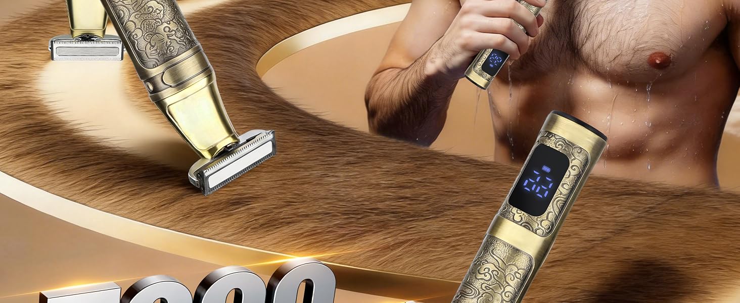 Hybrid Face and Body Grooming for Men