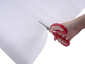 Easy to cut, grids help easier to cut straight