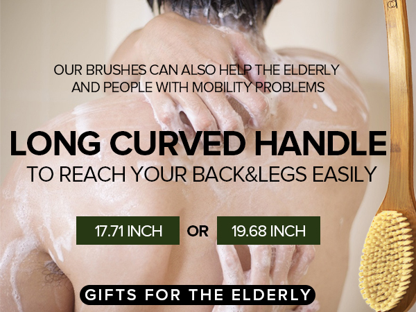 icandoit long hande shower brush